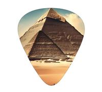 Dreaming of the Pyramids of Khufu, plettri per chitarra, set da 12 pezzi, tre diversi spessori, per chitarra elettrica acustica e altri strumenti