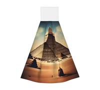 Dreaming of the Pyramids of Khufu Salviette per le mani in velluto di corallo - Asciugamani da appendere per cucina, bagno, campeggio, all'aperto e altro ancora, strofinacci assorbenti