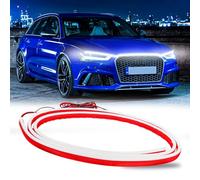 DREAMIZER Luci e Barre al Neon per Auto, 180cm Luci Diurne LED, 12V Striscia per Automobile 4x4 SUV Pickup Camion Furgone (Bianco)