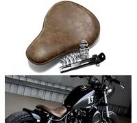 DREAMIZER Sella moto bobber Retrò Cuscino per sedile singolo con sedile a molla adatto per Bobber Sportster XL883 1200 48 Forty Eight Softtail Dyna Street Glide Chopper customed. …