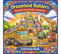 Dreamland Builders Mandala Colouring Book: A Relaxing Construction Scenes of a Magical Castle for Stress Relief, Mindfulness, and Creative Calm