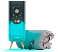 DREAMORA Luna - Raffreddatore per Materasso Silenzioso e Compatto per un Sonno Profondo e Ristoratore Sistema di Raffreddamento per Letto ad Acqua - Tappetino Double Face per Massimo Comfort