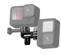 Dreampick Supporto Vertical mount 90° gradi per Gopro hero 12-11-10-9-8-7 Action Camera, per Insta360, per DJI Osmo, Staffa di Montaggio verticale doppia, adattatore per treppiede Verticale, frame