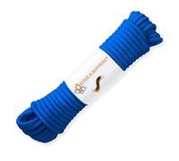 Dreamprint Corda Elastica Espandibile 30m Blu 4mm Ø - Corda in Gomma, Corda per Teloni, Corda Elastica per Interno & Esterno - Resistente alle Intemperie e Antistrappo - Ideale per Sicurezza del