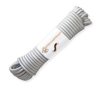 Dreamprint Espansore Corda 20m Grigia - Corda elastica versatile da 6mm Ø per interni ed esterni - Flessibile per fissaggio carico, coperture, campeggio e attività all'aperto