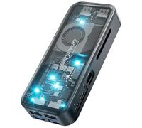 DreamQuest Mini PC Stick 12 GB DDR5 1TB M.2 SSD Intel N95 (fino a 3,4 GHz) Mini computer con Linux preinstallato, 2 HDMI, 2 X USB-C, WiFi 6, BT 5.3, per uso domestico/ufficio/commerciale