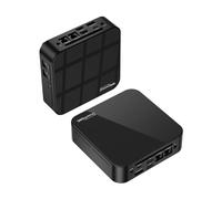 DreamQuest Mini PC Windows 11 Pro 16 GB DDR4 512 GB M.2 SSD Intel N95 (fino a 3,4 GHz) Micro Desktop Computer con HDMI/2 X LAN/WiFi 5/BT 5/4 X USB3.2 per Office Piccolo PC Meglio di N5105, Type C (Max