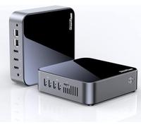 DreamQuest Mini PC Windows 11 Pro preinstallato Intel 12.Gen N95(fino a 3,4 GHz) 16 GB DDR4 RAM 512 GB M.2 SSD Micro Desktop computer,4K HDMI/USB 3.2/Gigabit Ethernet/WiFi 5/per Business Home Cinema