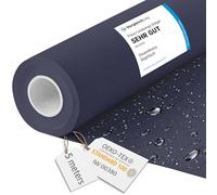 DreamRoots Tessuto Impermeabile al metro 160 cm Larghezza, 220 g/m² 600D, Stoffa per Cuscini Esterni - Blu navy 5M