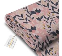 DreamRoots Tessuto Impermeabile al metro 160 cm Larghezza, 220 g/m² 600D, Stoffa per Cuscini Esterni - Calm Evening metro lineare