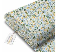 DreamRoots Tessuto Impermeabile al metro 160 cm Larghezza, 220 g/m² 600D, Stoffa per Cuscini Esterni - Forget me not metro lineare