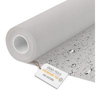 DreamRoots Tessuto Impermeabile al metro 160 cm Larghezza, 220 g/m² 600D, Stoffa per Cuscini Esterni - Grigio pallido metro lineare