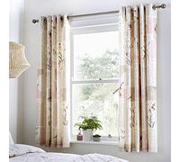 DREAMS AND DRAPES Sogni e Tende Tende, 52% Poliestere, 48% Cotone, Naturale, 167,6 cm Larghezza x 182,9 cm Goccia (168 x 183 cm)
