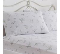 Dreams & Drapes Decorative Chloe - Set di lenzuola con angoli, facile da pulire, 28 cm, per letto king size, colore: lilla