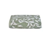 Dreams & Drapes Sandringham - Asciugamano da bagno in 100% cotone, 70 x 130 cm, colore: salvia