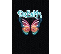 Dreams Journal: A Diary to record and track Your Dreams, Interpretations and Thoughts. Ideal gift for women and girls - Butterfly Theme | Paperback | ... finish Cover | Cream Colored Interior Pages.