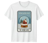 Dreams Within Reach The Snow Globe Vacanze di Natale Maglietta Uomo Donna...