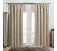 Dreamscene Set di 2 tende termiche per finestre, 46 x 54 cm, colore: Crema