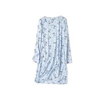 Dreamskull Camicia da notte per le donne delle signore manica lunga camicia da notte allentata camicia da notte del fumetto Stely camicia da notte casa camicia da notte vestito per la primavera