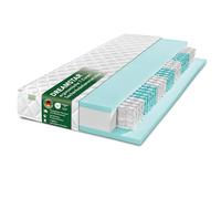 DREAMSTAR Ergo Flex Duo - Materasso a molle insacchettate 100x200cm | Materasso ergonomico a 7 zone | Certificato Öko-TEX® | Grado di durezza H2 (0-80kg) & H3 (80-100kg) | Ipoallergenico e