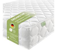 DREAMSTAR Ergo Flex XXL Duo 140 x 200 cm, materasso ergonomico in schiuma fredda a 7 zone, Öko-TEX, H3 & H4, ipoallergenico e antibatterico, altezza 22 cm, 140 x 200 cm