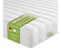DREAMSTAR Simple Flex Duo I Materasso ergonomico in schiuma fredda a 7 zone, altezza 12 cm, certificato Öko-Tex, grado di durezza 2 e 3 (H2 & H3) I 90 x 190 cm