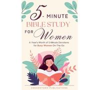 Dreamstorm Publications 5 Minute Bible Study for Women (Copertina rigida)