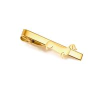 Dreamtimes Divertente fermacravatta con gatto e cane in acciaio inossidabile accessori carini a tema animali per matrimoni e testimoni dello sposo originale fermacravatta da lavoro per uomo (Cane-O)