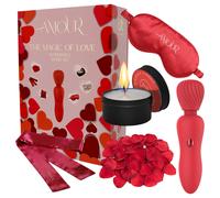 Dreamtoys Amour - set di vibratore wand (rosso)