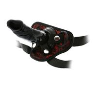 Dreamtoys Blaze - dildo con imbracatura indossabile (nero)