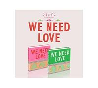 Dreamus STAYC - WE NEED LOVE 3rd Single Album+Folded Poster (POWER ver.), 171 x 171 mm (L200002455)