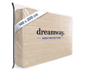 Dreamway Custodia Materasso Matrimoniale - Materassi Singoli Robusto con Cerniera - Celofan per Coperture Perfetto per Conservazione, Trasloco e Deposito - Materasso matrimoniale 140x200 cm