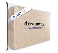 Dreamway Custodia Materasso Singolo per Trasloco e Deposito - Materassi Singoli Robusto con Cerniera - Celofan per Coperture Perfetto per Conservazione, Trasloco - Materasso Singolo 90x200 cm