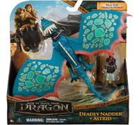 Dreamworks Dragons come Addestrare il Tuo Deadly Nadder E Astrid Viking Duo