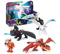 Dreamworks Dragons, Drago con Personaggio Vichingo con Armatura, per Bambini dai 4 Anni In Su (I Modelli Variano)