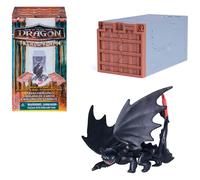 DreamWorks Dragons, Dragon Trainer, Il Mondo di Berk: Draghi dell'Arena della Prova del Fuoco, Drago da Collezione con stalla dell'arena per Bambini dai 4 Anni in su (Gli Stili Possono variare)