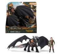Dreamworks Dragons, How to Train Your Dragon, Sdentato e Hiccup, Action Figure della Coppia Vichinga, Giocattoli per Bambini, 4+ Anni