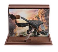 DreamWorks Dragons, Dragon Trainer, Universo di Berk: il Libro dei Draghi, Drago e Carta da Collezione con Base da Esposizione per Bambini, 4+ Anni (i modelli possono variare)