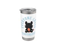 DreamWorks Dragons Everyone Loves Toothless Bicchiere termico in acciaio inox doppia parete