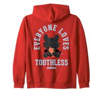 DreamWorks Dragons Everyone Loves Toothless Felpa con Cappuccio