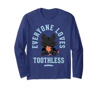 DreamWorks Dragons Everyone Loves Toothless Maglia a Manica