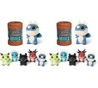 Dreamworks Dragons How to Train Your Dragon, Mini Peluche Giocattolo a Sorpresa, Drago di Peluche da 7,5 cm, Giocattoli a Sorpresa, Giocattoli per Bambini dai 4 Anni in su (i Modelli Possono variare)