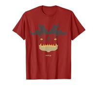 DreamWorks Dragons Monstrous Nightmare Big Face Maglietta