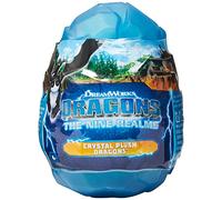 Dreamworks Dragons The Nine Realms, draghi di peluche di cristallo, 7,6 cm, giocattoli per bambini dai 4 anni in su (gli stili possono variare)