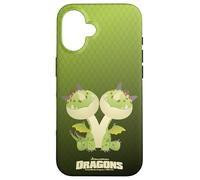 DreamWorks Dragons Tiny Adventures Barf And Belch Custodia per iPhone 16