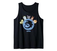 DreamWorks Dragons Tiny Adventures Circle Emblem Canotta