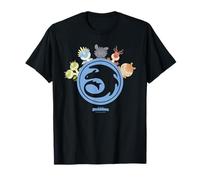 DreamWorks Dragons Tiny Adventures Circle Emblem Maglietta