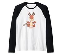 DreamWorks Dragons Tiny Adventures Hookfang Maglia con Maniche Raglan