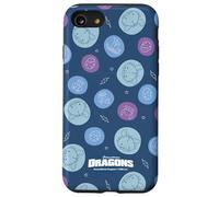 DreamWorks Dragons Tiny Adventures Toothless All-Over Print Custodia per iPhone SE (2020) / 7/8