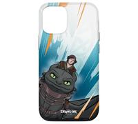 DreamWorks Dragons Toothless and Hiccup Full Flight Custodia per iPhone 12/12 Pro